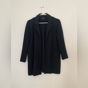 J Crew sweater blazer black
